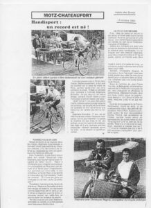 Record du monde de tricycle