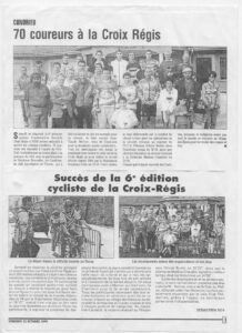 Croix-Régis, vélo et tricycle