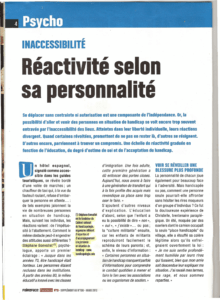 Dossier Faire Face — page 1